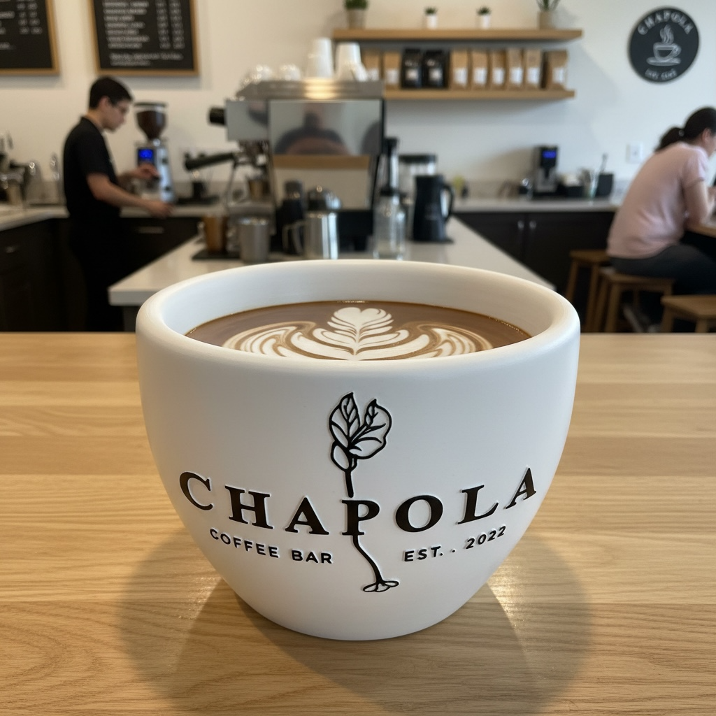 Taza de Exhibición “Chapola” – Edición Especial 3D